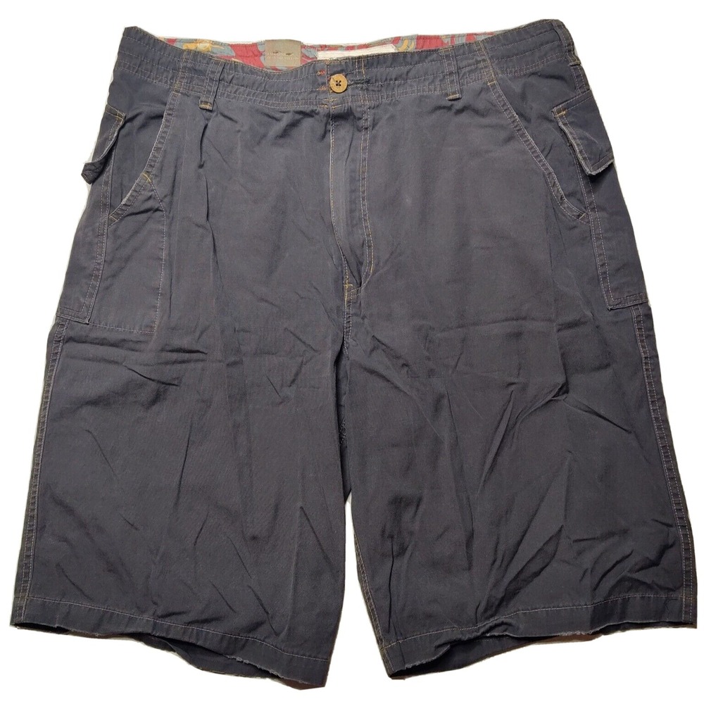 WEARFIRST‎ VINTAGE USA Men 38 Purple Drab Cotton 11"  Bermuda Shorts NEW